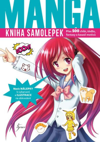 Kniha samolepek Manga