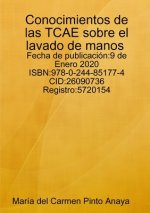 Conocimientos de las TCAE sobre el lavado de manos