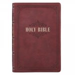 KJV Bible Giant Print Full Size Burgundy