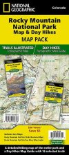 Rocky Mountain Day Hikes and National Park Map [Map Pack Bundle]