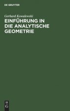 Einfuhrung in Die Analytische Geometrie