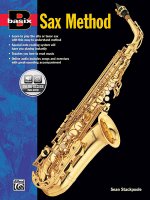 Basix Sax Method: Book & Online Audio [With CD]