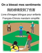 Français-Chinois mandarin simplifié On a blessé mes sentiments/我的感情受到了伤害 Livre d'images