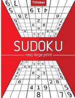 Sudoku Easy Large Print: Puzzles & Games - Easy, Over 1200+ Puzzles -: Large 8.5x11 inch 220 p. Sudoku book