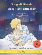 Sov godt, lille ulv - Sleep Tight, Little Wolf (norsk - engelsk): Tospraklig barnebok, med lydbok for nedlasting