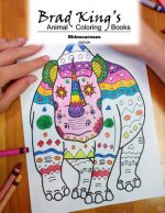 Brad King's Animal Coloring Book: Rhinoceroses