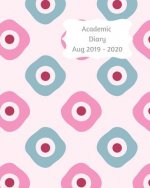 Academic Diary Aug 2019-2020: 8x10 day to a page academic year diary, hourly appointments and space for notes on each page. Perfect for teachers, st