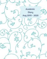 Academic Diary Aug 2019-2020: 8x10 day to a page academic year diary, hourly appointments and space for notes on each page. Perfect for teachers, st