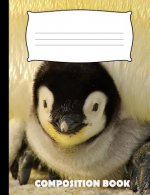 Composition Book: Penguin Composition Notebook Wide Ruled