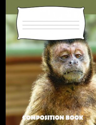 Composition Book: Monkey Composition Notebook Wide Ruled