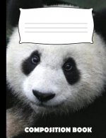 Composition Book: Panda Composition Notebook Wide Ruled