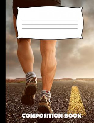 Composition Book: Jogging Composition Notebook Wide Ruled