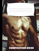 Composition Book: Weightlifting Composition Notebook Wide Ruled