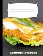 Composition Book: Tater Tots Composition Notebook Wide Ruled