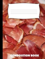 Composition Book: Ham Composition Notebook Wide Ruled