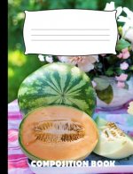 Composition Book: Honey Dew Composition Notebook Wide Ruled