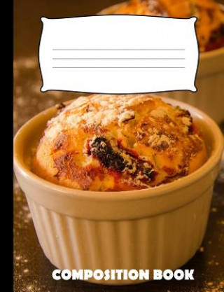 Composition Book: Pudding Composition Notebook Wide Ruled