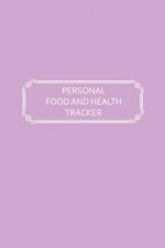 Personal Food and Health Tracker: Six-Week Food and Symptoms Diary (Purple, 6x9)