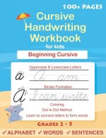 Cursive Handwriting Workbook For Kids