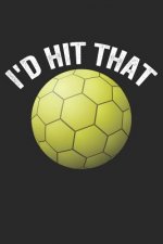 Handball Trainingsbuch: Planen, üben und umsetzen mit diesem Traingstagebuch I Führe Protokoll zu deinem Handballtraining I 6x9 Format I Motiv