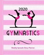 Gymnastics: Gymnasts Balance Bar Theme Diary Weekly Spreads January to December