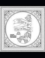 Merry Christmas: Coloring in book painting book pen workbook