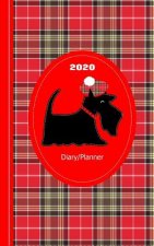 Scottish Tartan Terrier Dog: Diary Weekly Spreads January to December