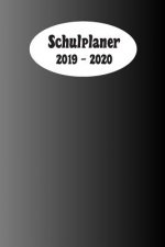 Schulplaner 2019 - 2020: Schwarz Weiss das hausaufgabenheft 2019 - 2020 für das neue schuljahr; mit kalender, stundenplan für jedes semester, w