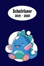 Schulplaner 2019 - 2020: Baby Dino Blau das hausaufgabenheft 2019 - 2020 für das neue schuljahr; mit kalender, stundenplan für jedes semester,