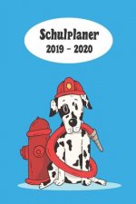 Schulplaner 2019 - 2020: Feuerwehr Dalmatiner Hund das hausaufgabenheft 2019 - 2020 für das neue schuljahr; mit kalender, stundenplan für jedes