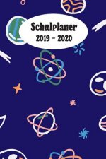Schulplaner 2019 - 2020: Weltraum Ufo Alien Blau das hausaufgabenheft 2019 - 2020 für das neue schuljahr; mit kalender, stundenplan für jedes s