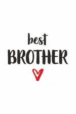best brother: Bruder mit Herz I Notizbuch Notizheft Planer mit linierten Seiten