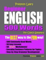 Preston Lee's Beginner English 500 Words For Czech Speakers