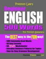 Preston Lee's Beginner English 500 Words For Finnish Speakers