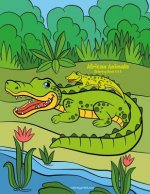 African Animals Coloring Book 5 & 6