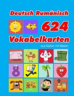 Deutsch Rumänisch 624 Vokabelkarten aus Karton mit Bildern: Wortschatz karten erweitern grundschule für a1 a2 b1 b2 c1 c2 und Kinder