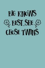 Big Knows Best She Chose Twins: Greek, Sorority Life