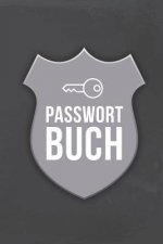 Passwort Buch: Übersichtliches Passwortbuch mit Register zum Verwalten von Passwörtern, Zugangsdaten und PINs