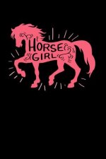 Horse Girl: 120 Pages I 6x9 I Graph Paper 4x4 I Cool Equestrian & Horseback Riding Gifts Apparel