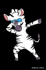 Dabbing Zebra: 120 Pages I 6x9 I Graph Paper 5x5 I Funny Exotic Stripes Wildlife Gifts