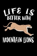 Life Is Better With Mountain Lions: Animal Nature Collection