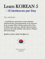 Learn Korean 5: 10 Sentences per Day