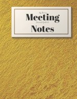 My Boring Meeting Survival Guide and Notes: 8.5x11 Meeting Notebook and Puzzle Book