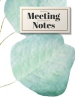 My Boring Meeting Survival Guide and Notes: 8.5x11 Meeting Notebook and Puzzle Book