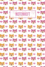 Notenheft: 100 Seiten I 8 Notensysteme pro Seite I Größe ca. Din A5 I Notenheft für Katzenliebhaber I Ideal für den Musikunterric