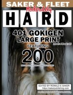 401 Gokigen Large Print: Level 4 Book 25 Featuring 200 Moderately Hard Puzzles 7x7 Grid - Travelers Best Friend
