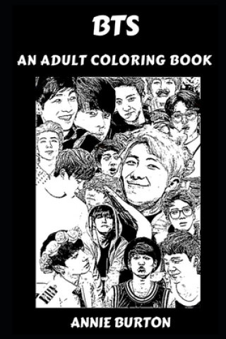Bts: An Adult Coloring Book