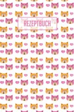 Rezeptbuch: Platz für 100 Rezepte zum selber schreiben oder eintragen I weiße, beschreibbare Seiten I ca. Din A5 I tolles Katzen C
