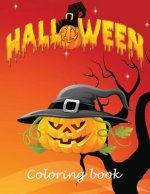 Halloween Coloring Book: A Lovely 60 Page Coloring Book for Kids Aged 3+. Book Full of Ghost and Ghouls.