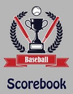 Baseball Scorebook: 100 Basic Scorecards For Baseball